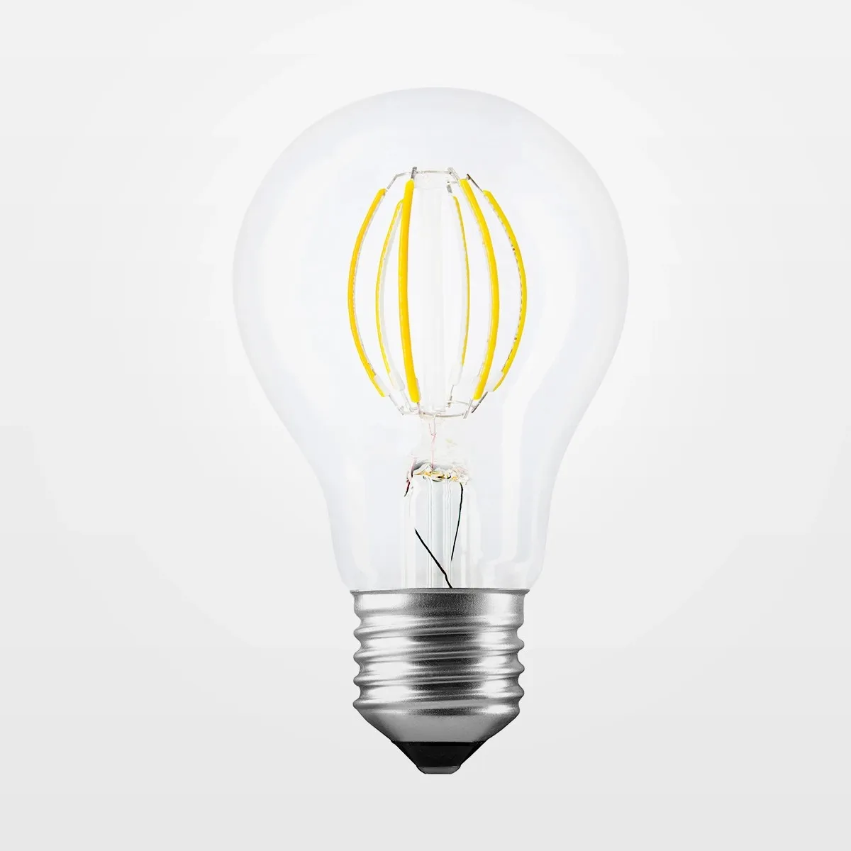 Lampadina LED filamento goccia clear dimmerabile E27 6W 720 lumens