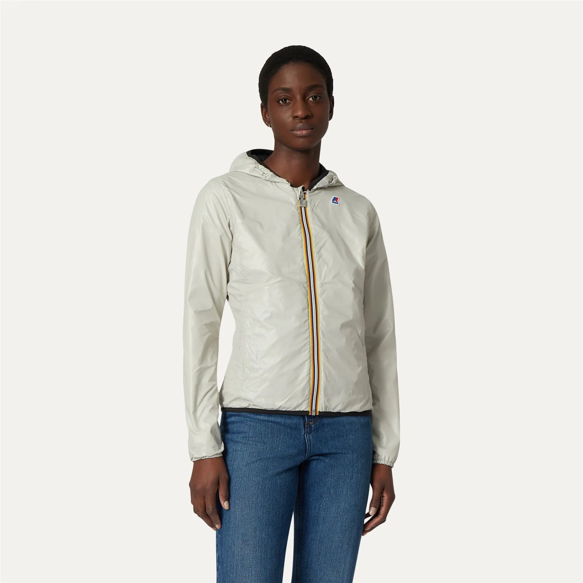 LILY PLUS.2 REVERSIBLE BLACK P-BEIGE LT