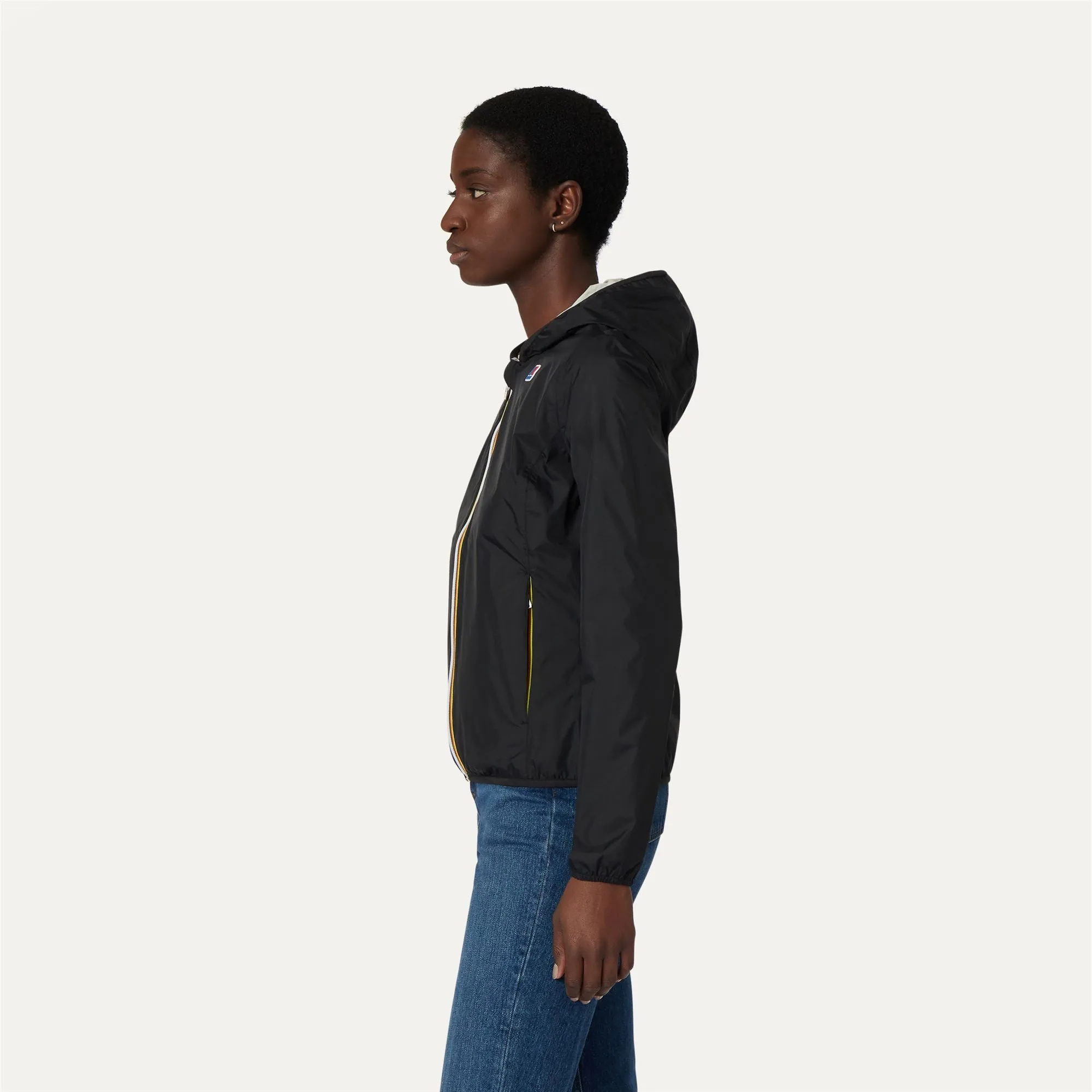 LILY PLUS.2 REVERSIBLE BLACK P-BEIGE LT