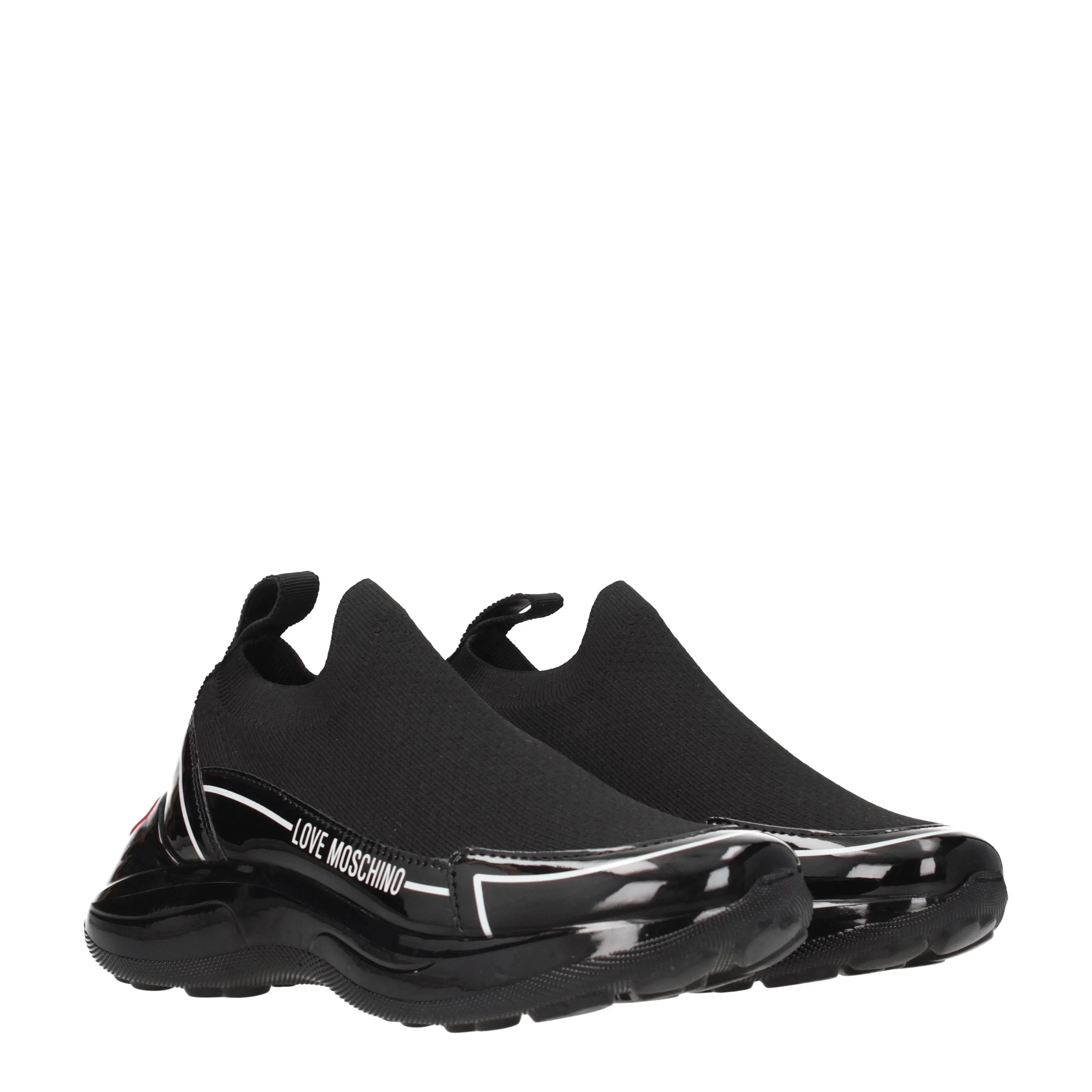 Love Moschino Sneakers Donna Tessuto Nero
