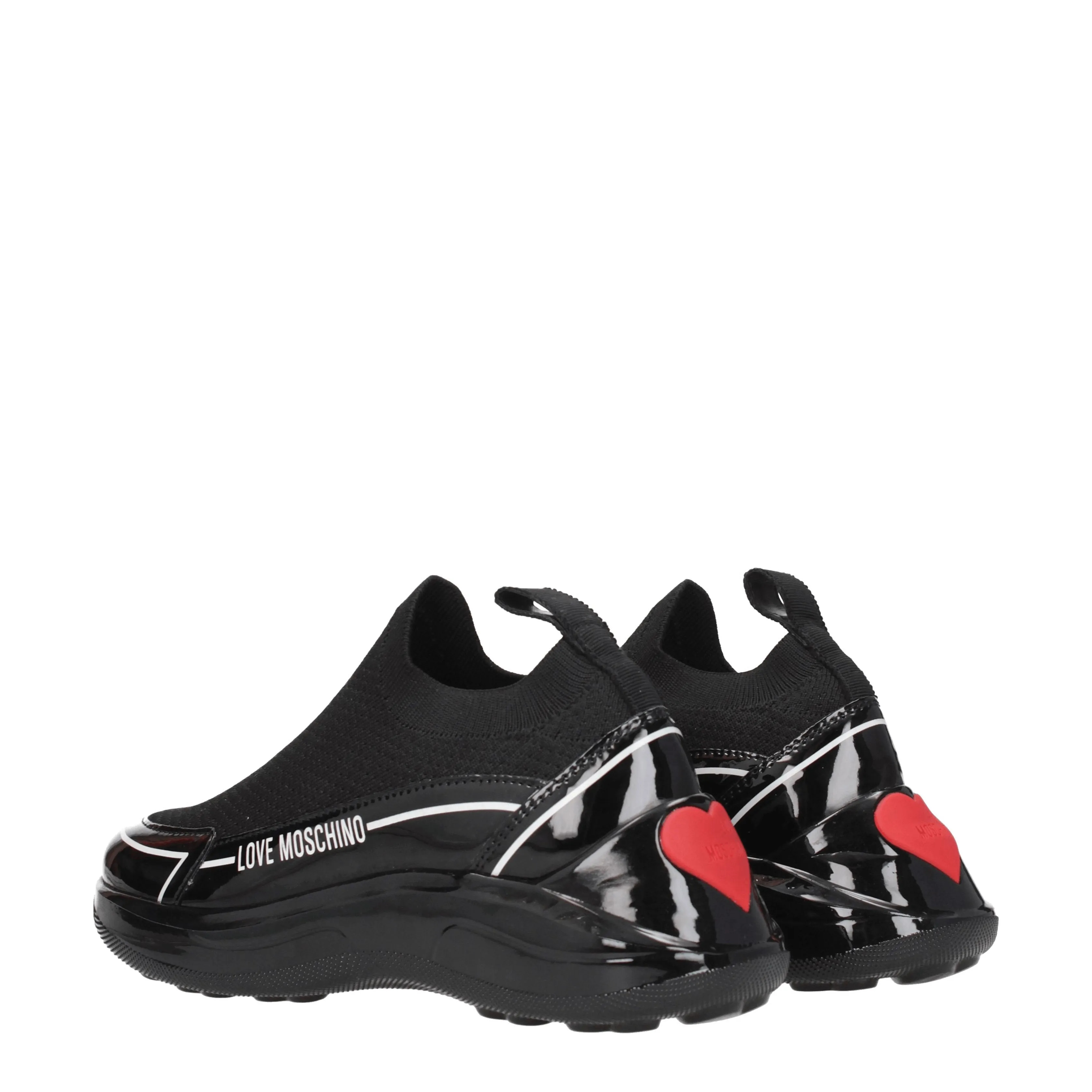 Love Moschino Sneakers Donna Tessuto Nero