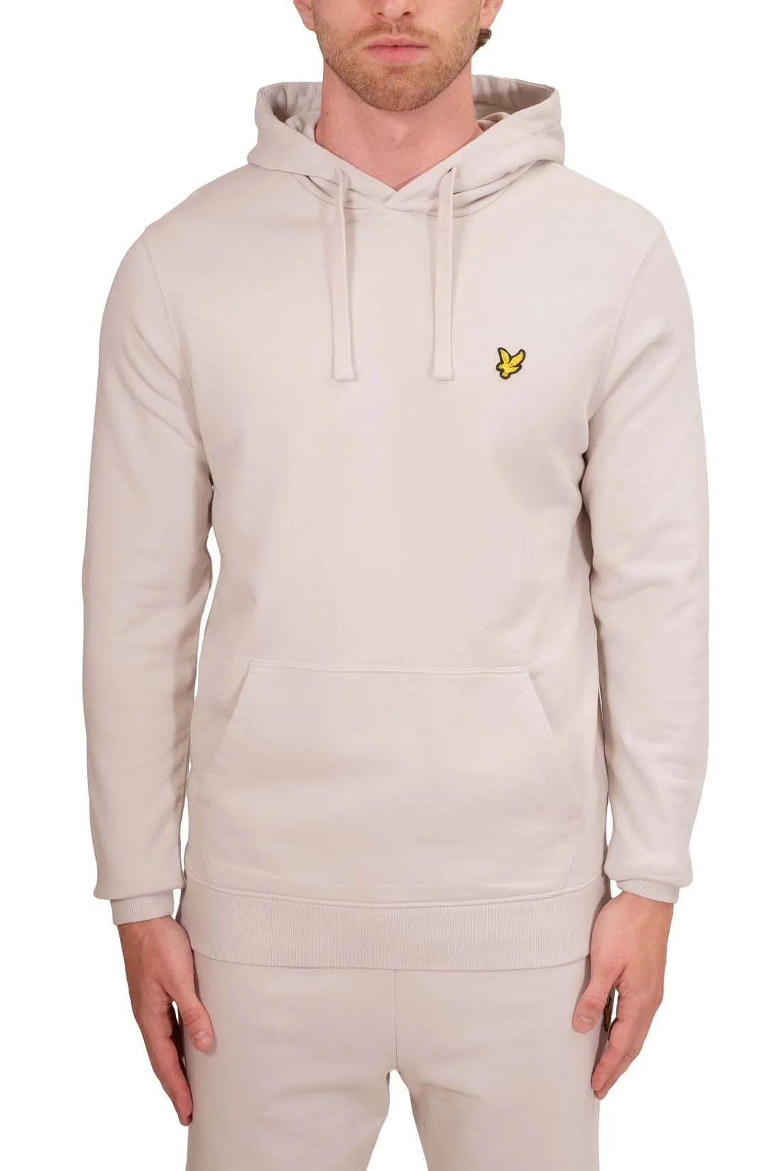LYLE & SCOTT Felpa uomo con cappuccio e logo