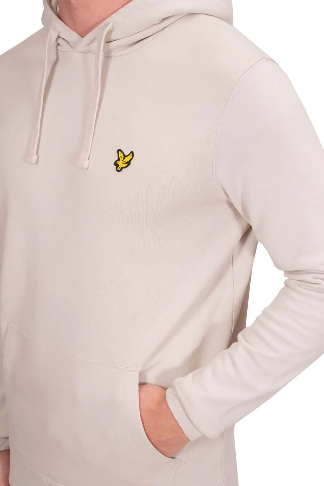 LYLE & SCOTT Felpa uomo con cappuccio e logo