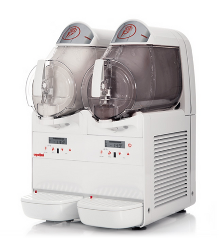 Macchina per Gelato Soft 2 gusti 2 vasche 10 litri Cod. Minigel Plus 2