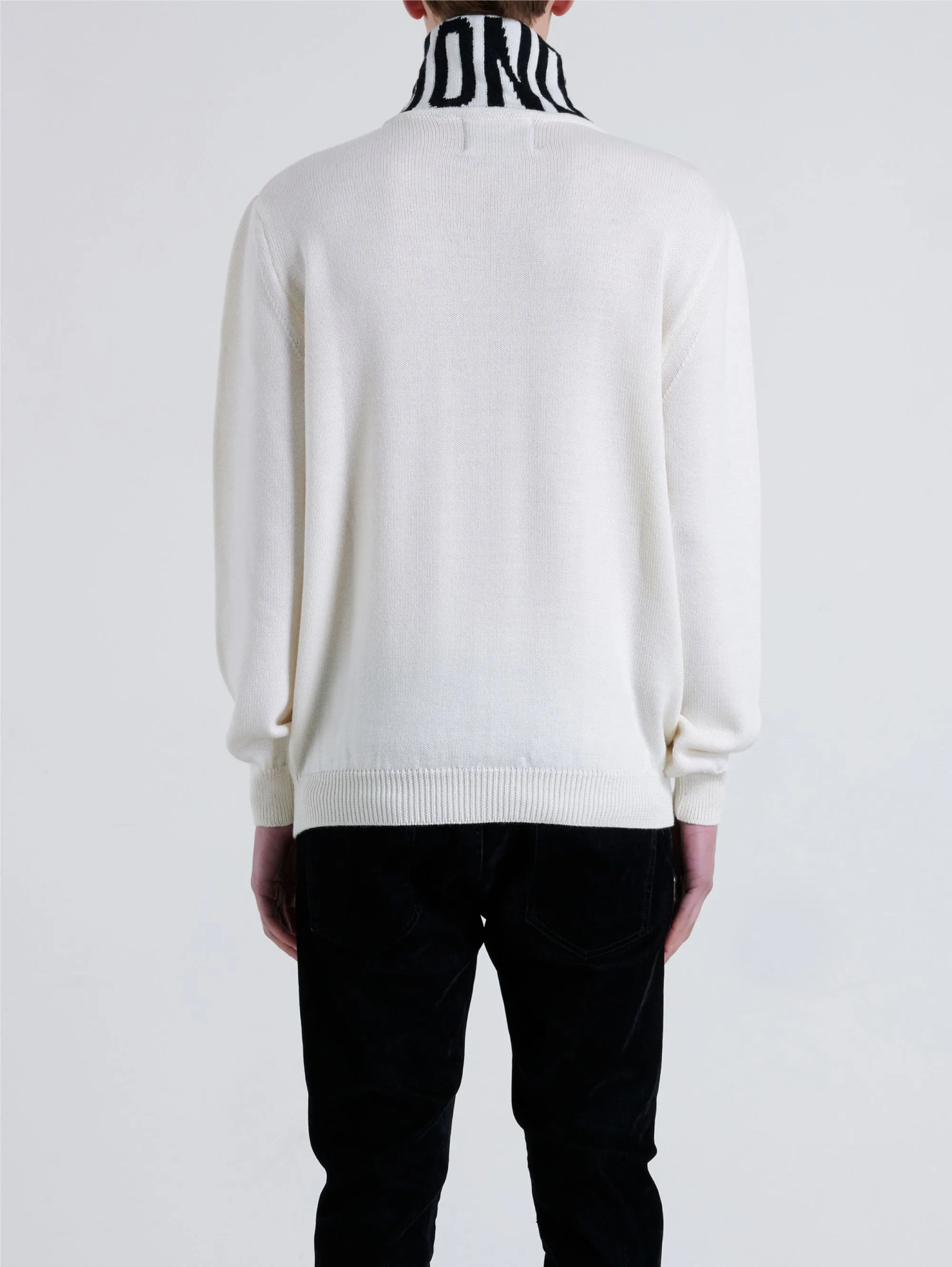 Maglia Collo Alto Bianco
