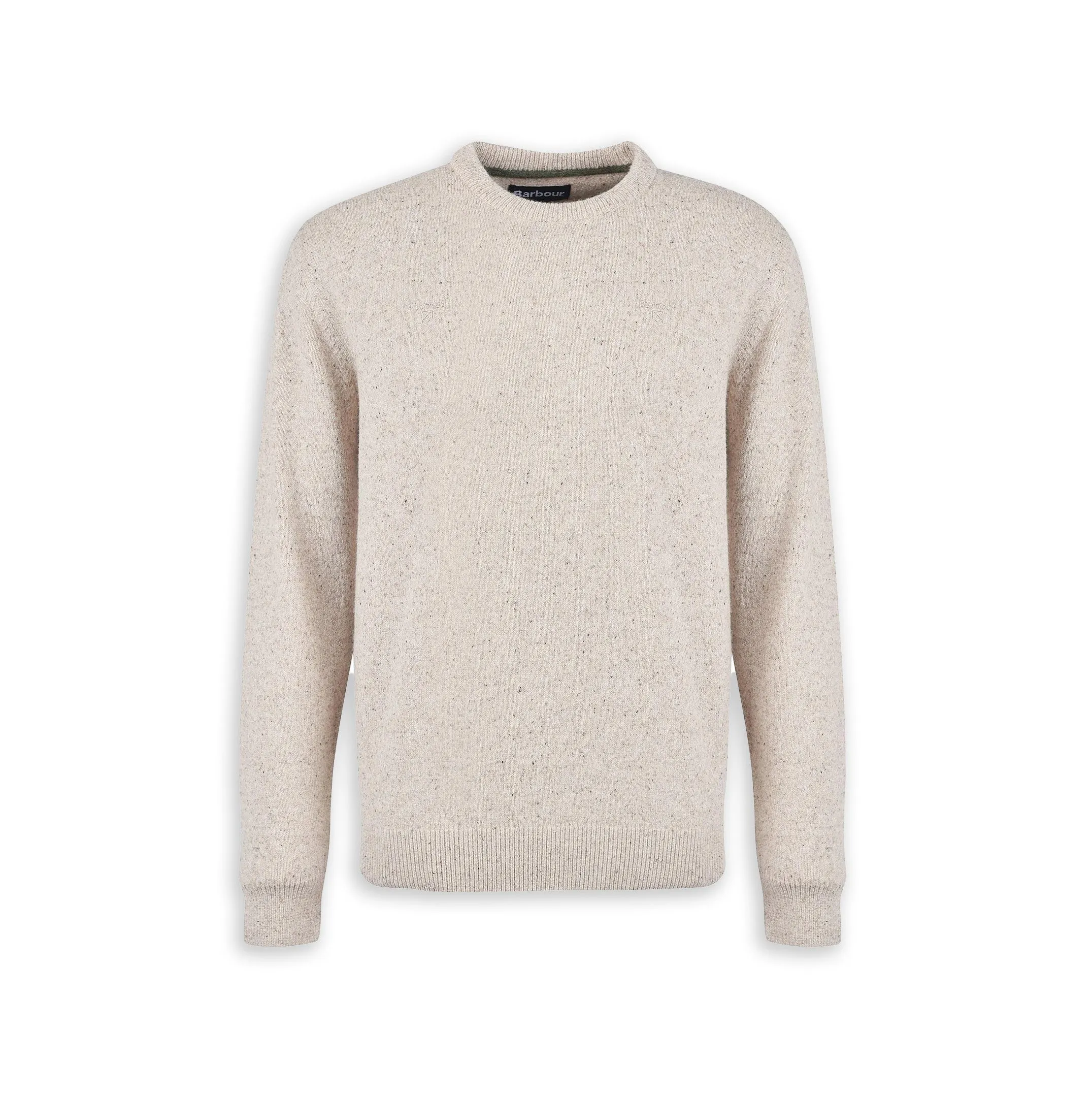Maglia Essential Tisbury Crew Maglia Lana Giro Beige Uomo