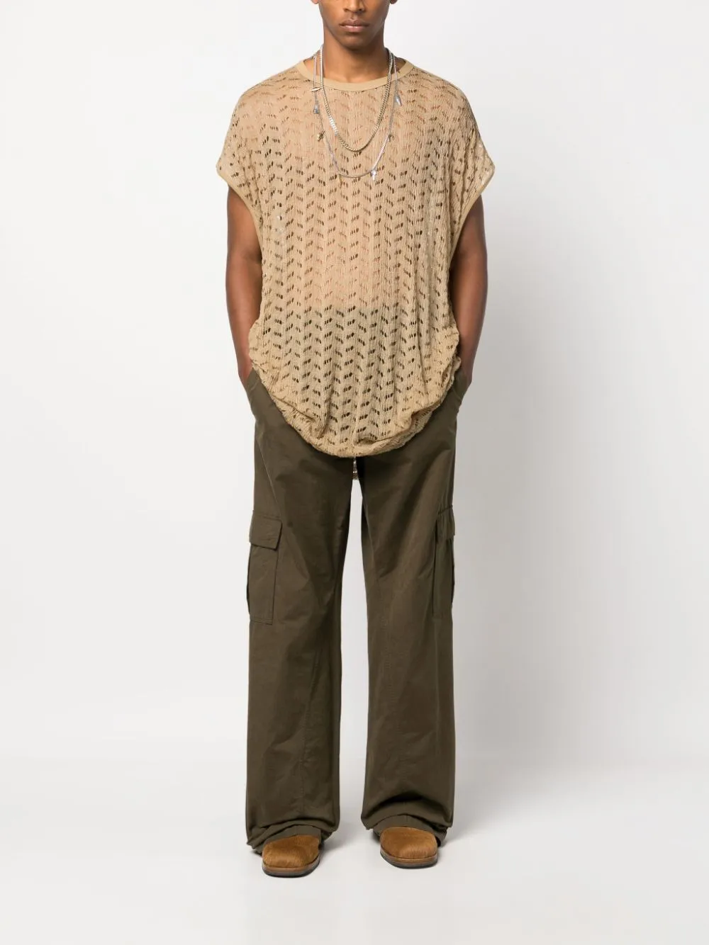 maglia traforata