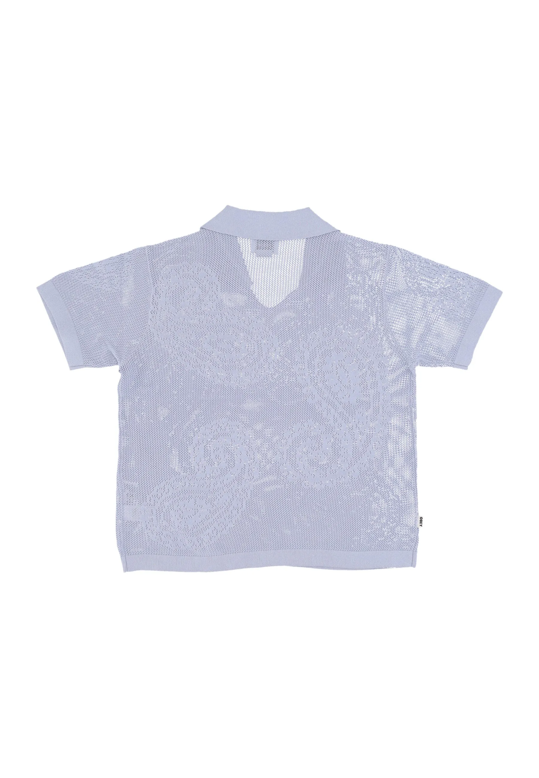 Maglietta Donna W Briana Open Knit Shirt Hydrangea