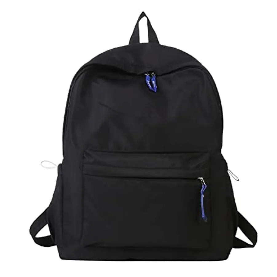 Maschio E Semale Studenti Zaino Tempo Libero Campus Cinque Pezzi Borsa Moda Giovani Semplice Grande Capacità Sacchetto di Scuola