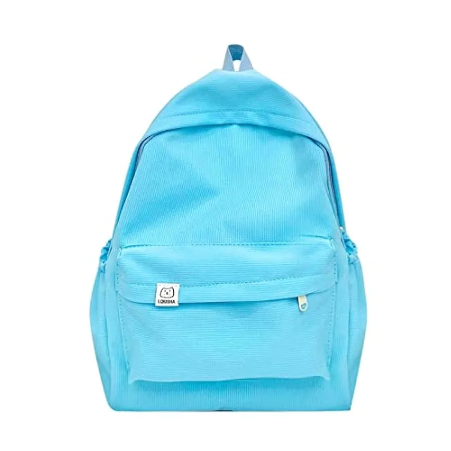 Maschio E Semale Studenti Zaino Tempo Libero Campus Cinque Pezzi Borsa Moda Giovani Semplice Grande Capacità Sacchetto di Scuola