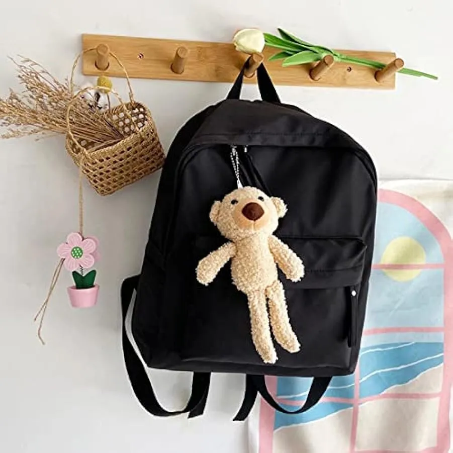 Maschio E Semale Studenti Zaino Tempo Libero Campus Cinque Pezzi Borsa Moda Giovani Semplice Grande Capacità Sacchetto di Scuola