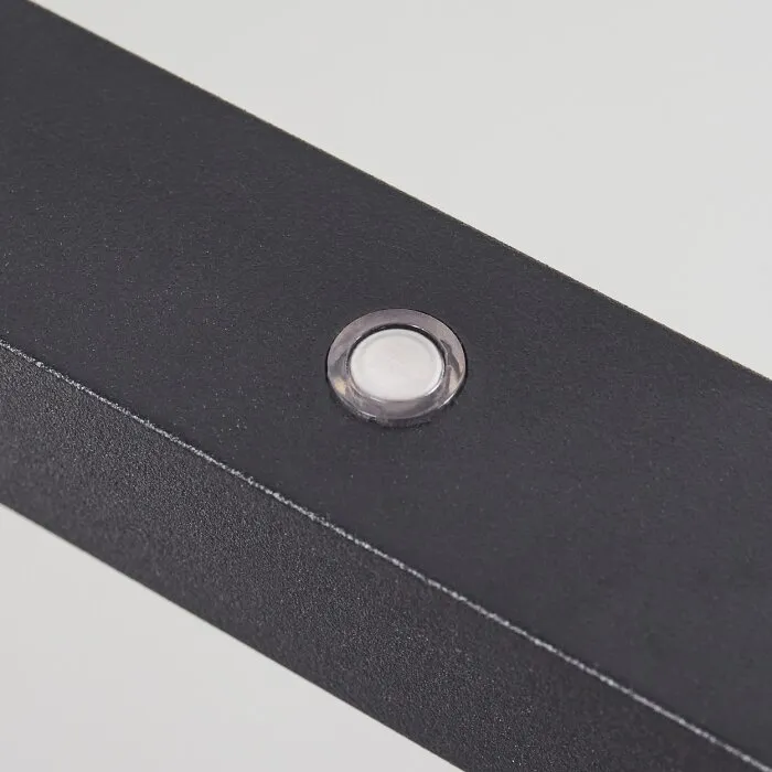 Mattawan Lampada a Sospensione LED Nero, 1-Luce