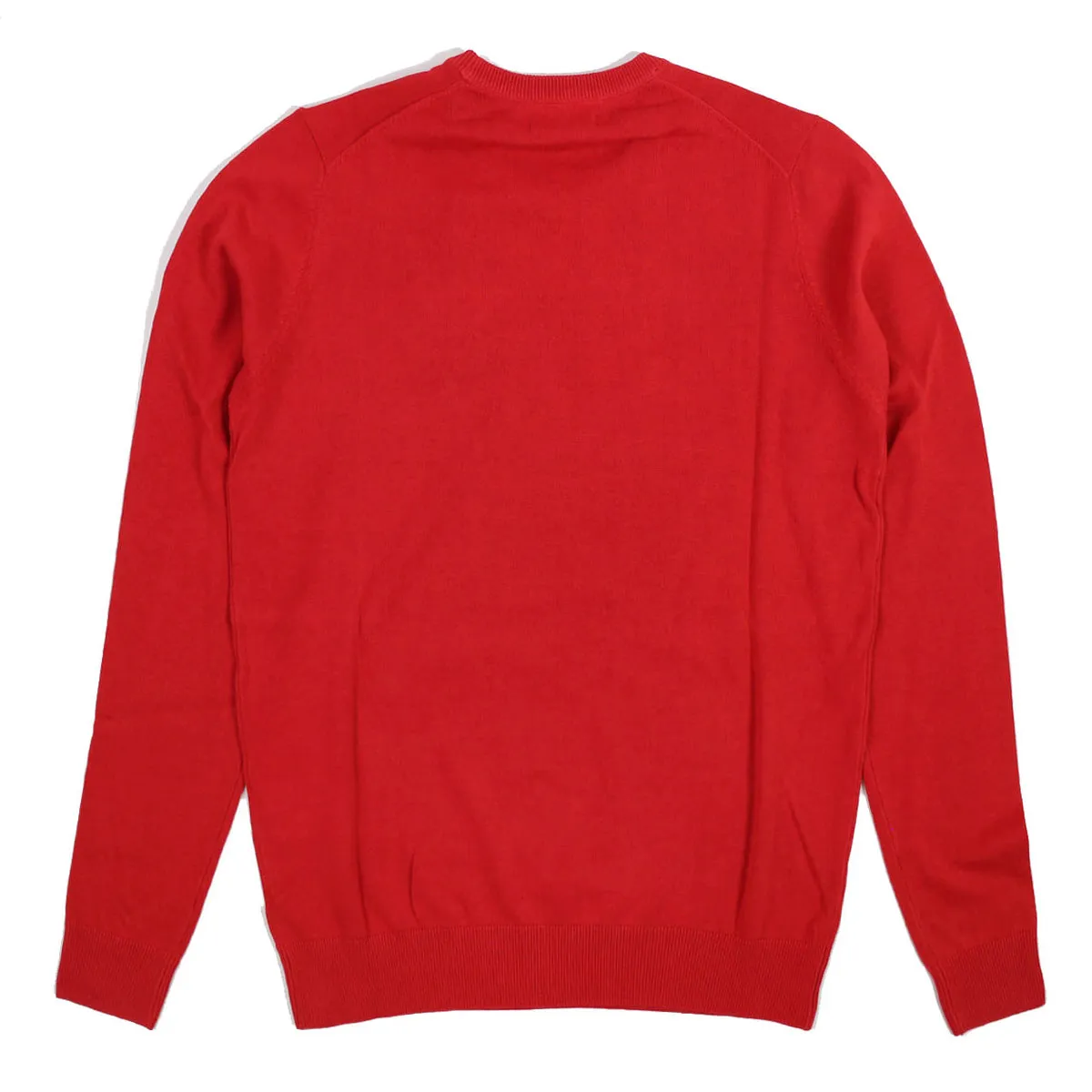 MCS pullover uomo girocollo colore rosso