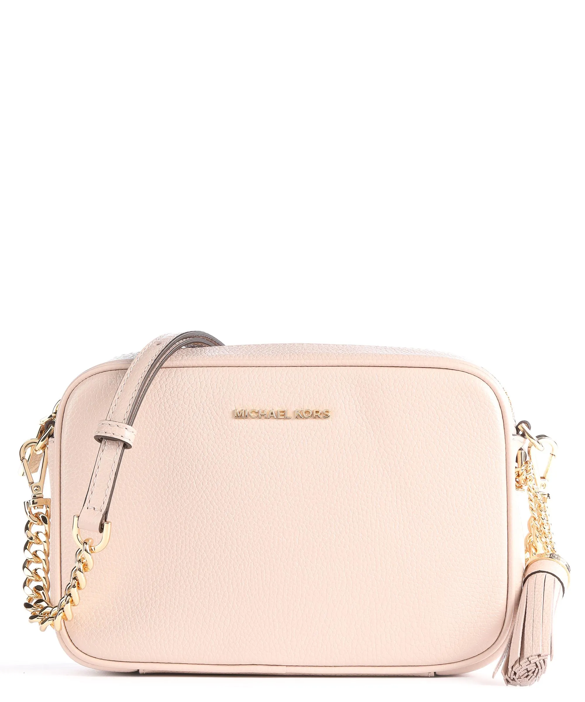  Michael Kors Jet Set Borsa a tracolla pelle di vacchetta grana powder  