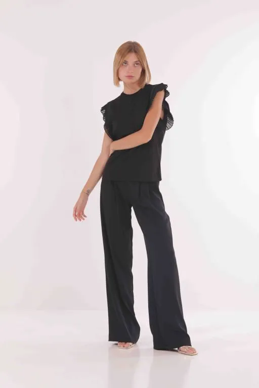 mimi mua  art. ESAI-2610 - pantalone palazzo