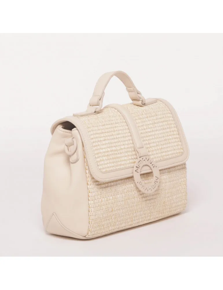 MIMI MUA BORSA A MANO IN RAFIA