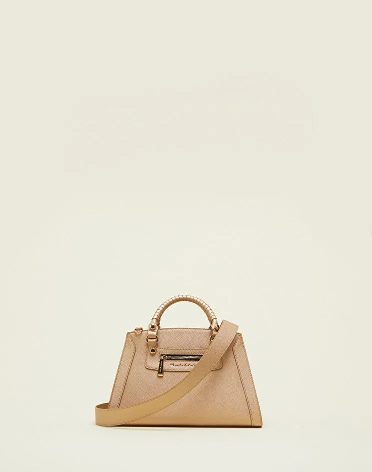 Mirama Medium Bag with Manila Grace Logo / Gold