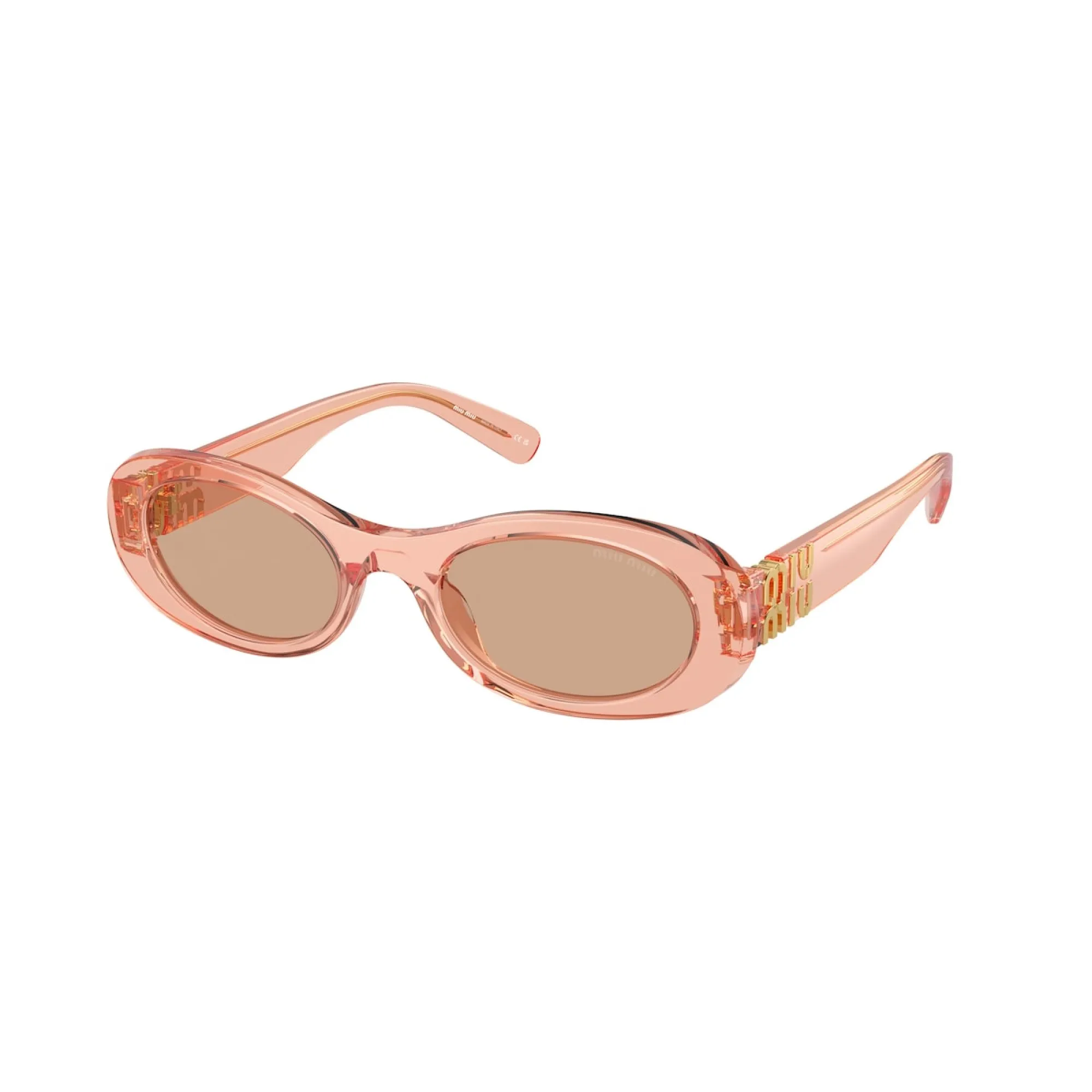   Miu Miu MU 06ZS - 13T1P1 Noisette Transparent | Occhiale Da Sole Donna 