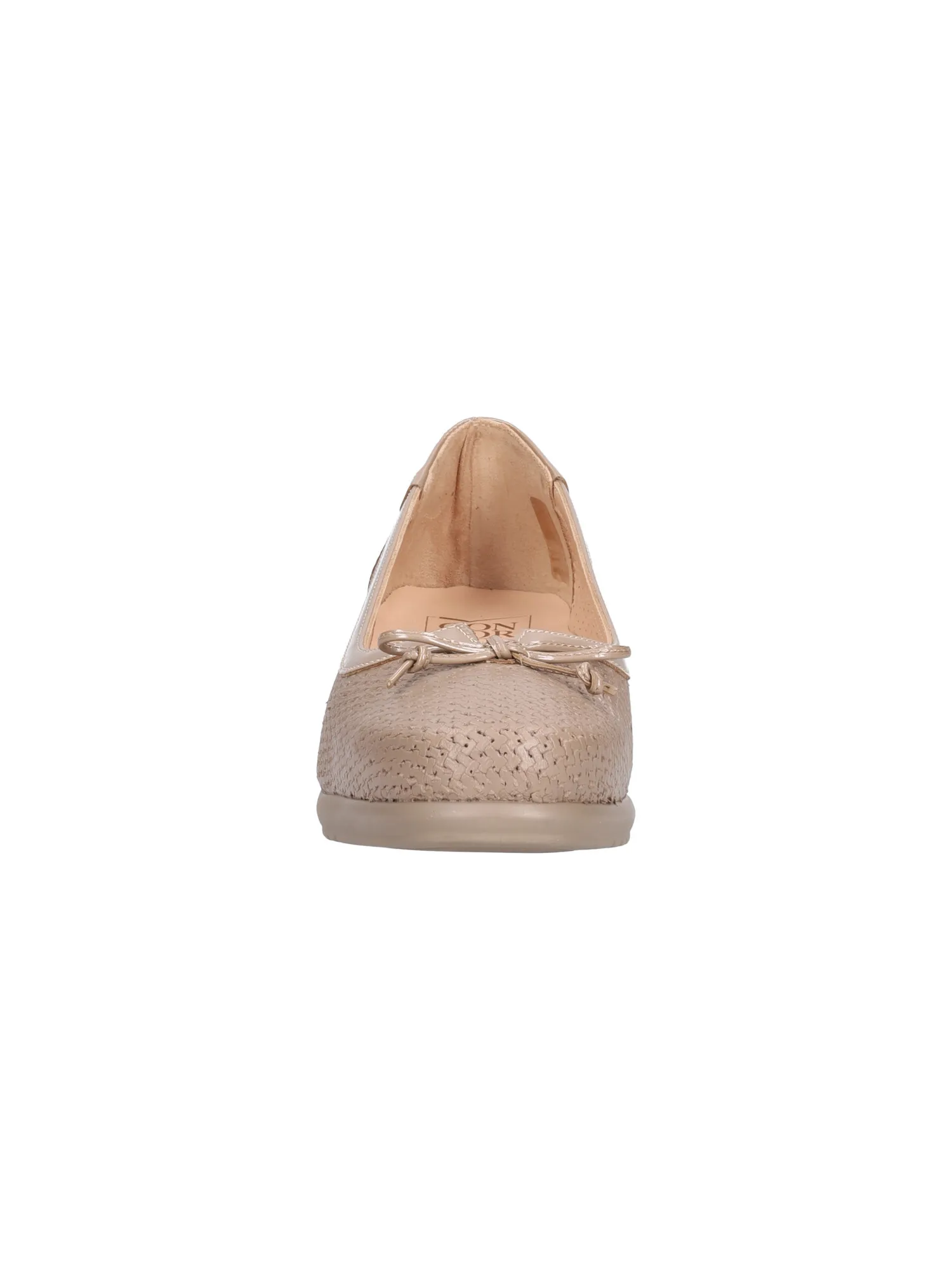 Mocassino zeppa bassa Confort da donna beige