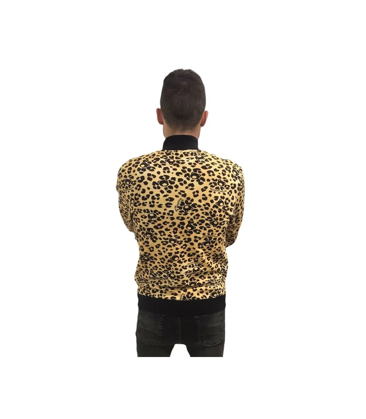 Moschino Uomo Felpa Con Zip