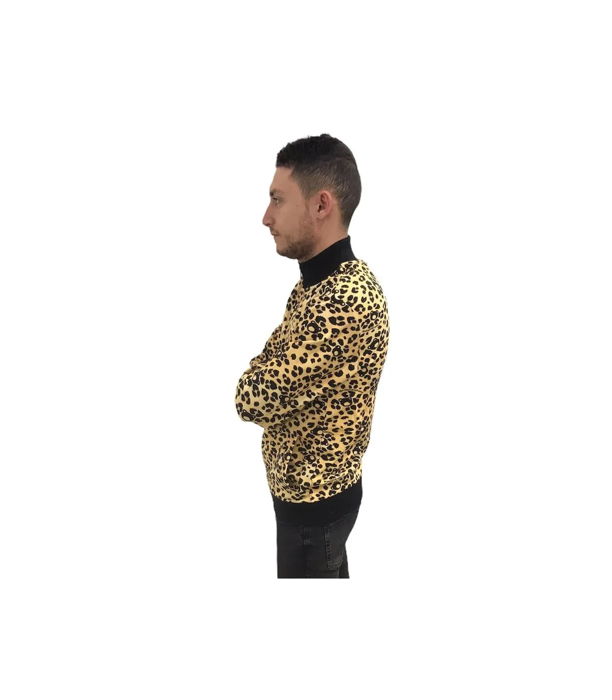 Moschino Uomo Felpa Con Zip