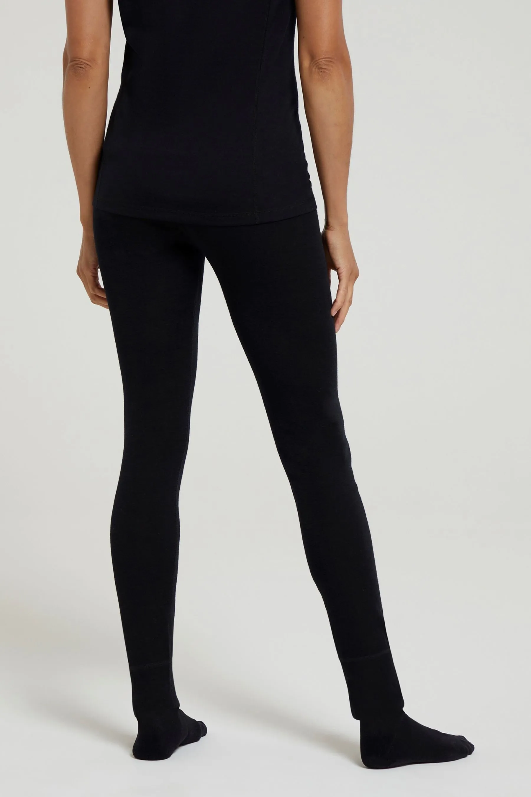 Mountain Warehouse Donna - Pantaloni termica in lana merino