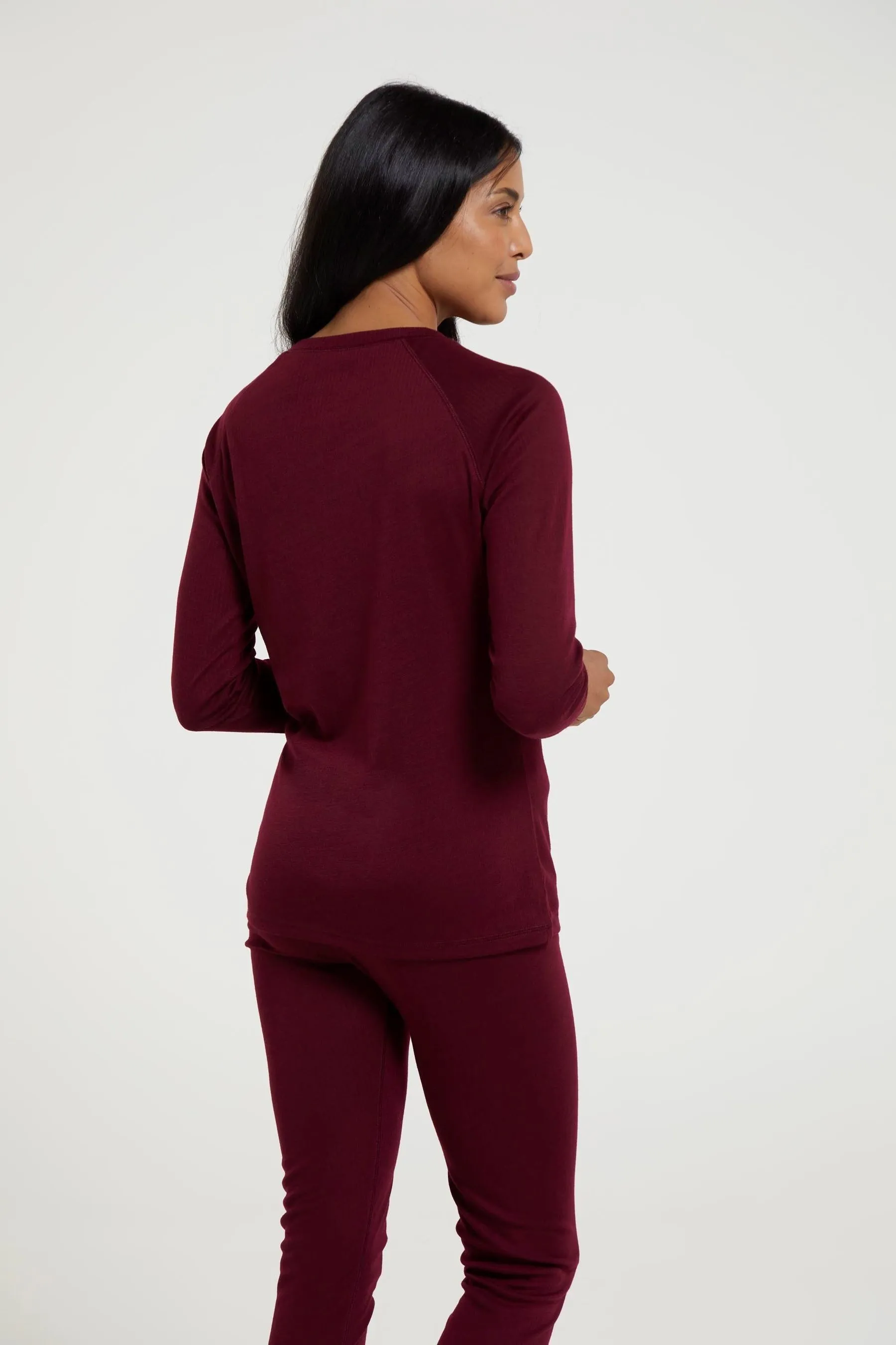 Mountain Warehouse Donna - Talus - Top termico con scollo rotondo
