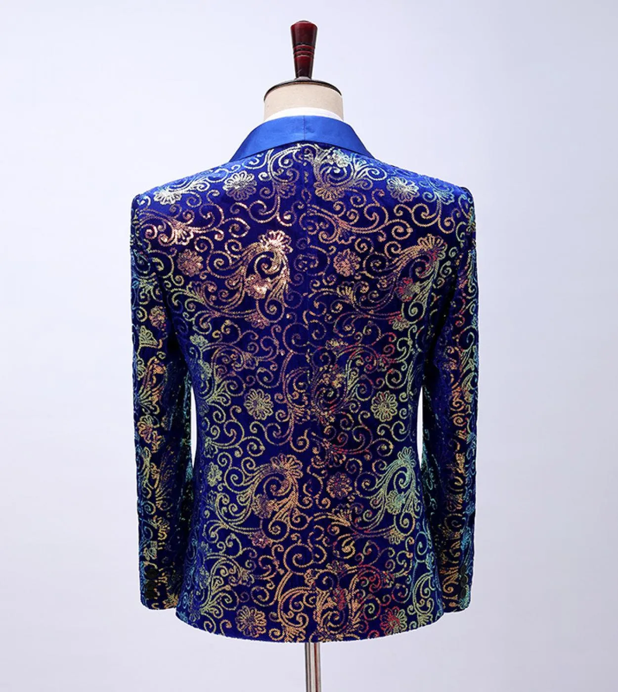 New Fashion Paillettes Blazer Uomo Stage Party Giacca da uomo Performance di lusso Blazer da uomo Wedding Dj Singer Costume Hom