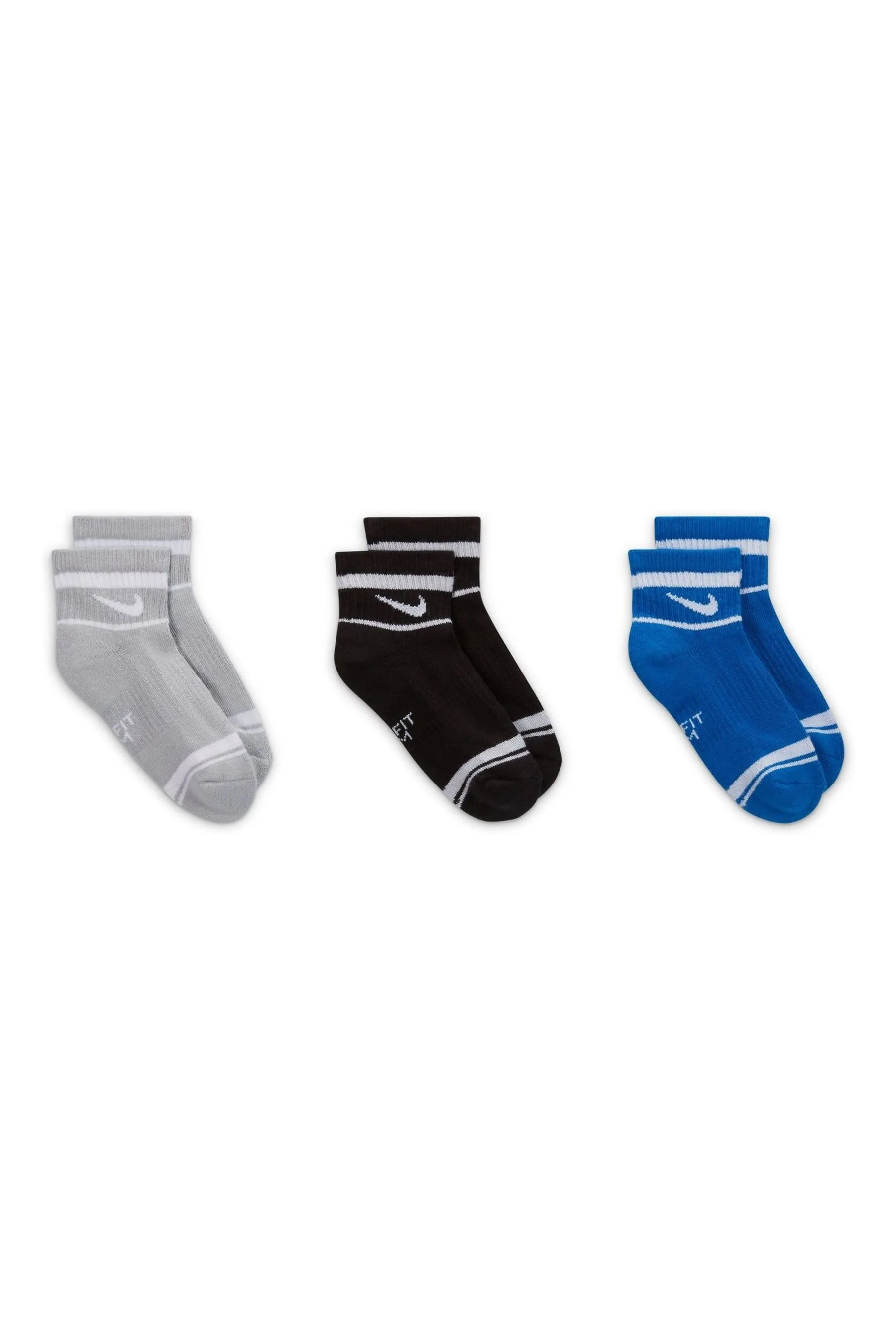 Nike - Everyday - Calzini alla caviglia imbottita da 3 Confezione