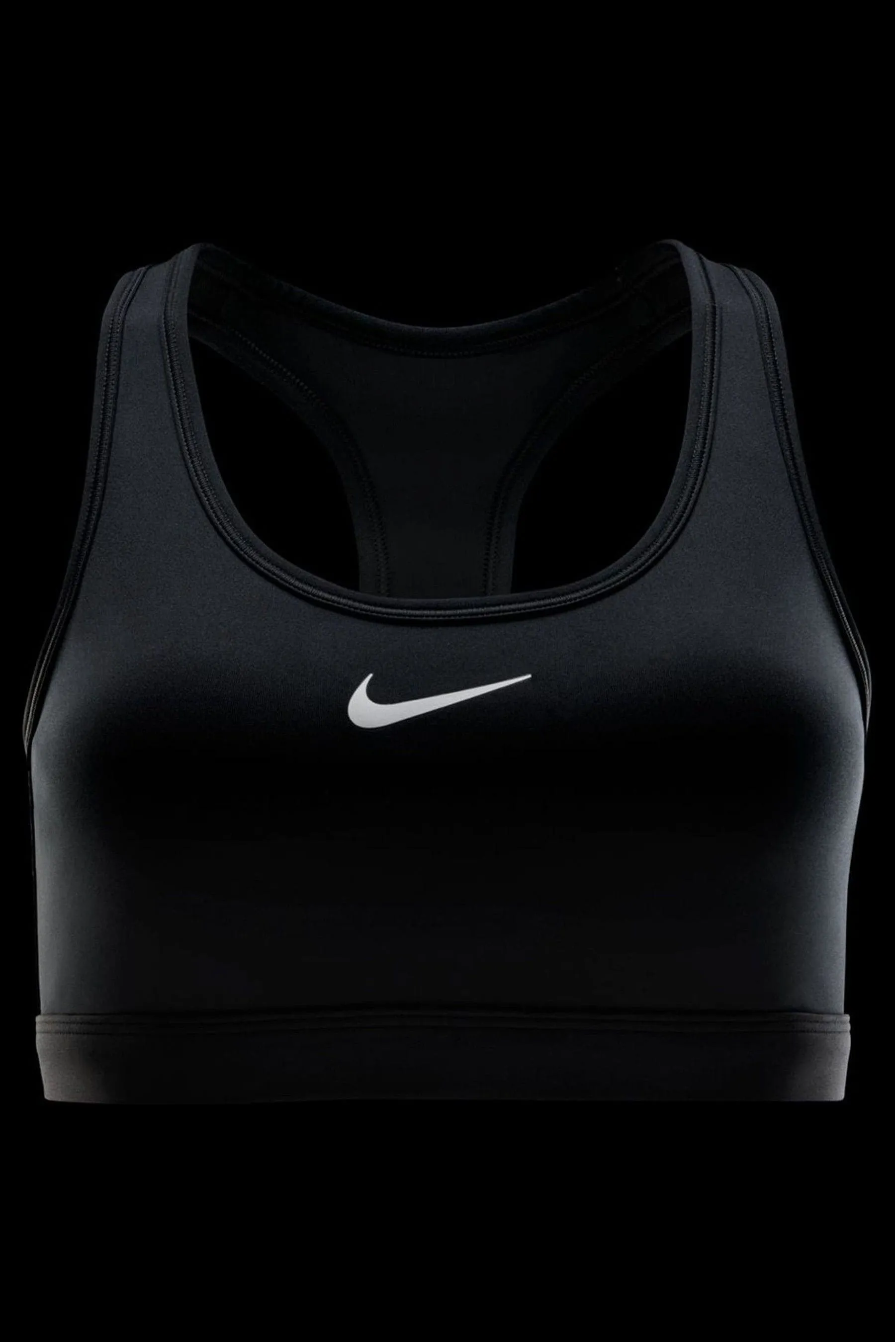 Nike - Reggiseno sportivo imbottito sostegno medio con logo