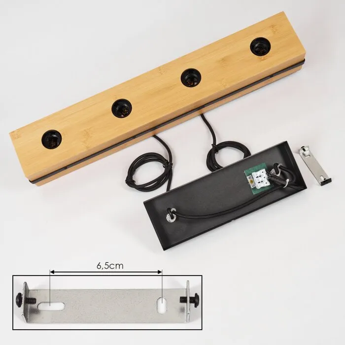 Noulens Lampada a Sospensione Écru, 4-Luci