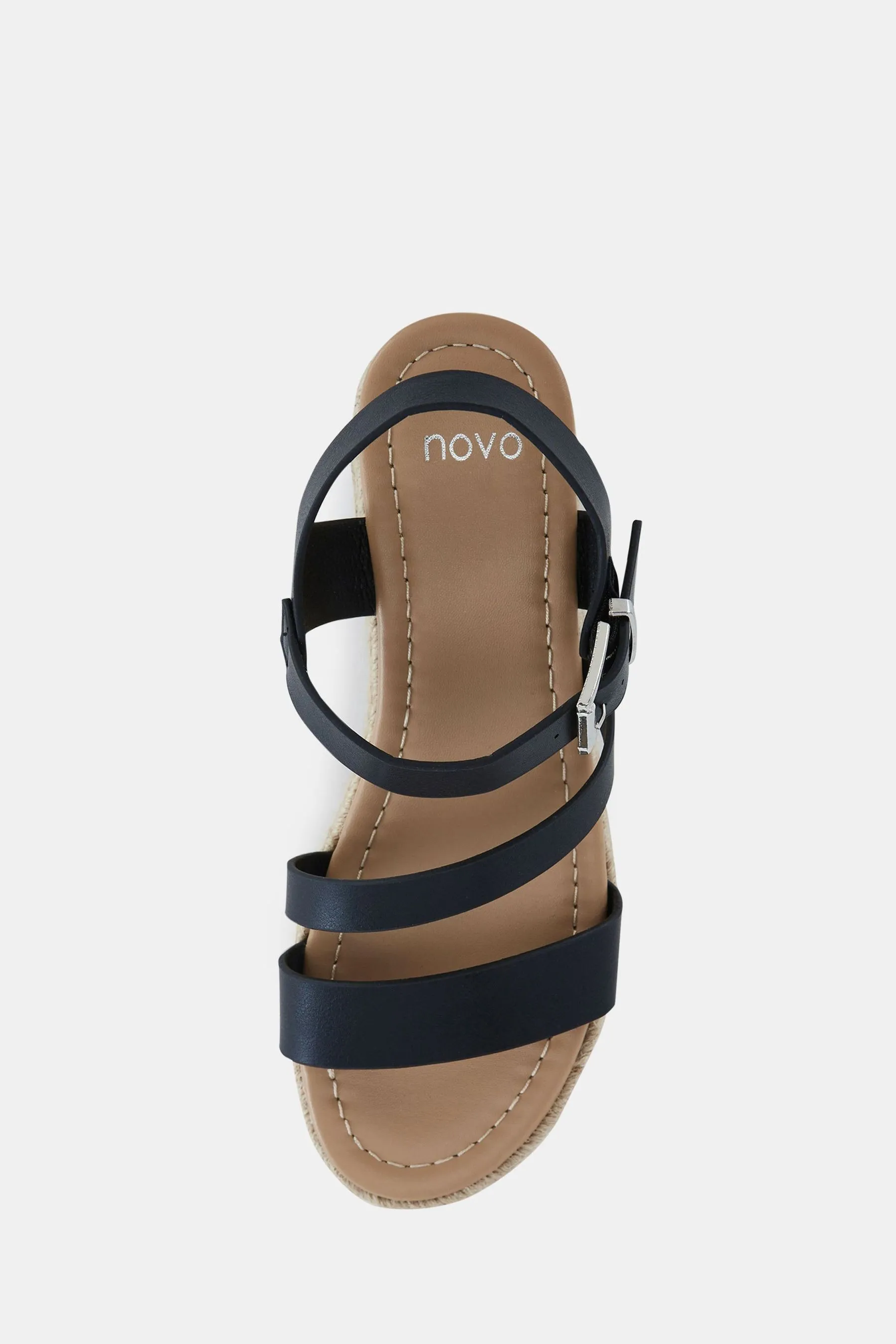 Novo - SIMBA - Sandali stile espadrillas con fascette    