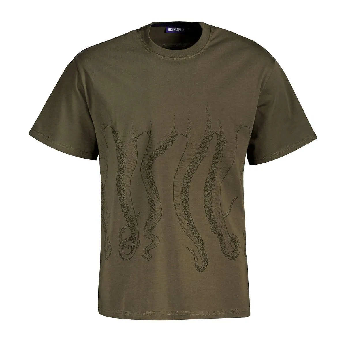      OCTOPUS T-SHIRT OUTLINE  