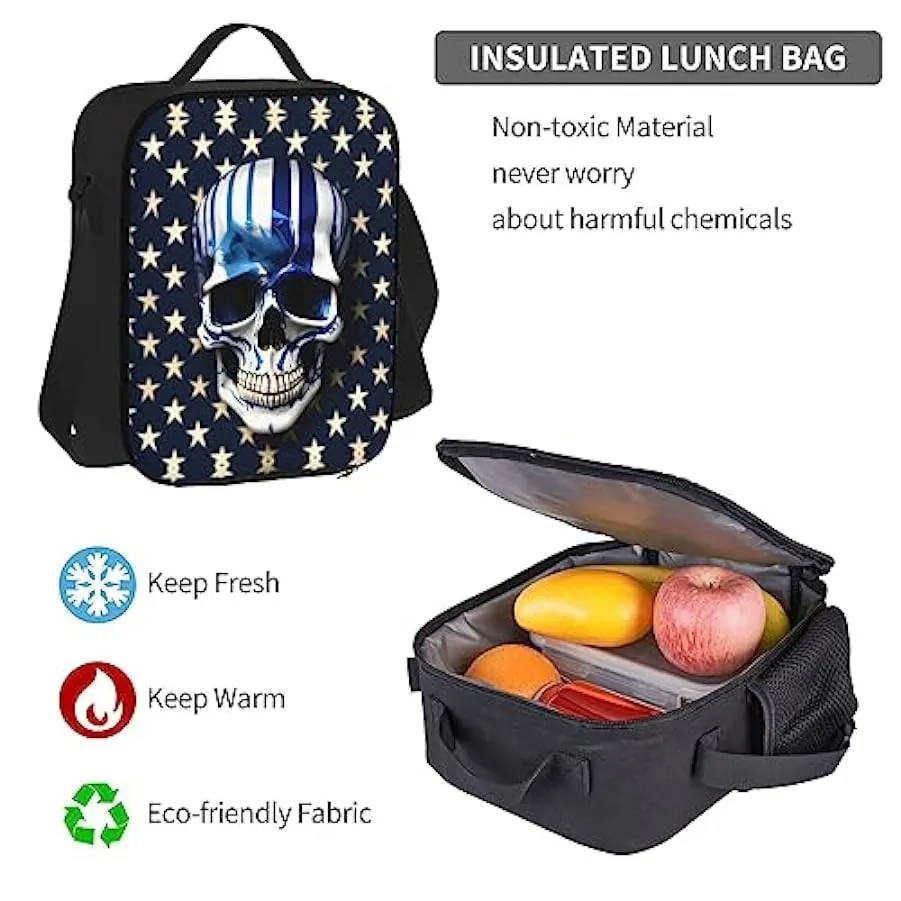 OdDdot Zaino blu con stampa pallavolo, zaino da viaggio, borsa leggera resistente all’acqua, con borsa per il pranzo, astuccio 2