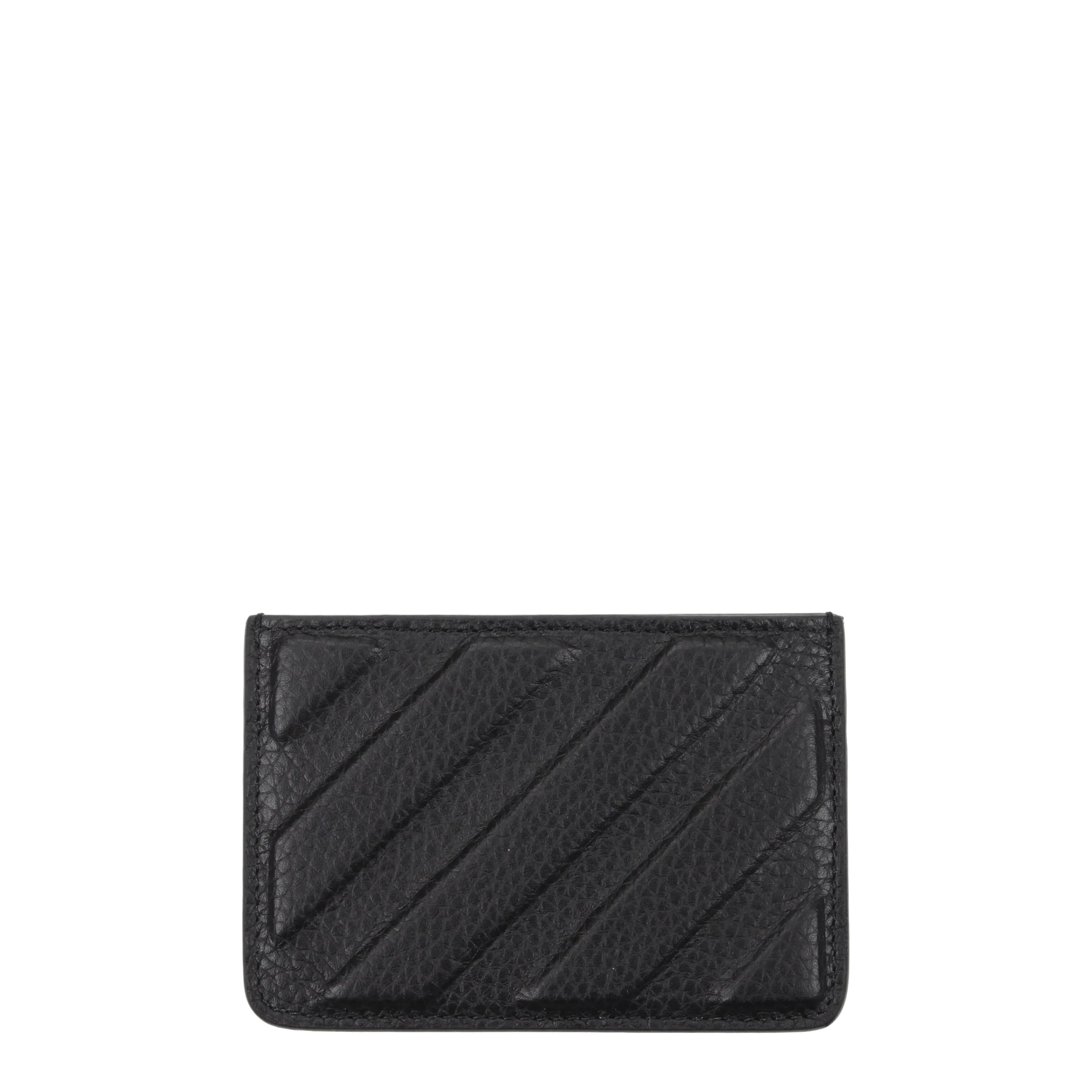 Off-White Portadocumenti Uomo Pelle Nero