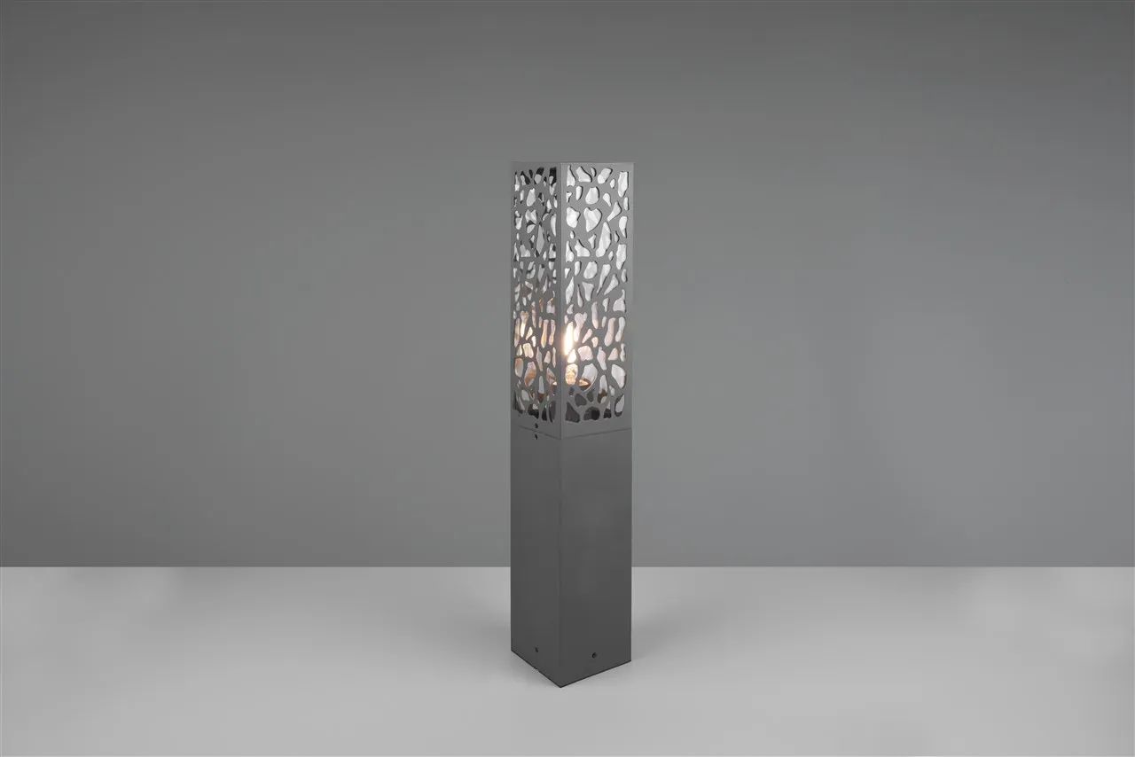 Paletto Da Esterno Cooper Antracite IP44 Trio H60 cm Trio Lighting