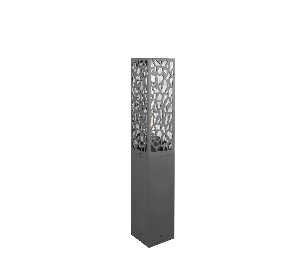Paletto Da Esterno Cooper Antracite IP44 Trio H60 cm Trio Lighting