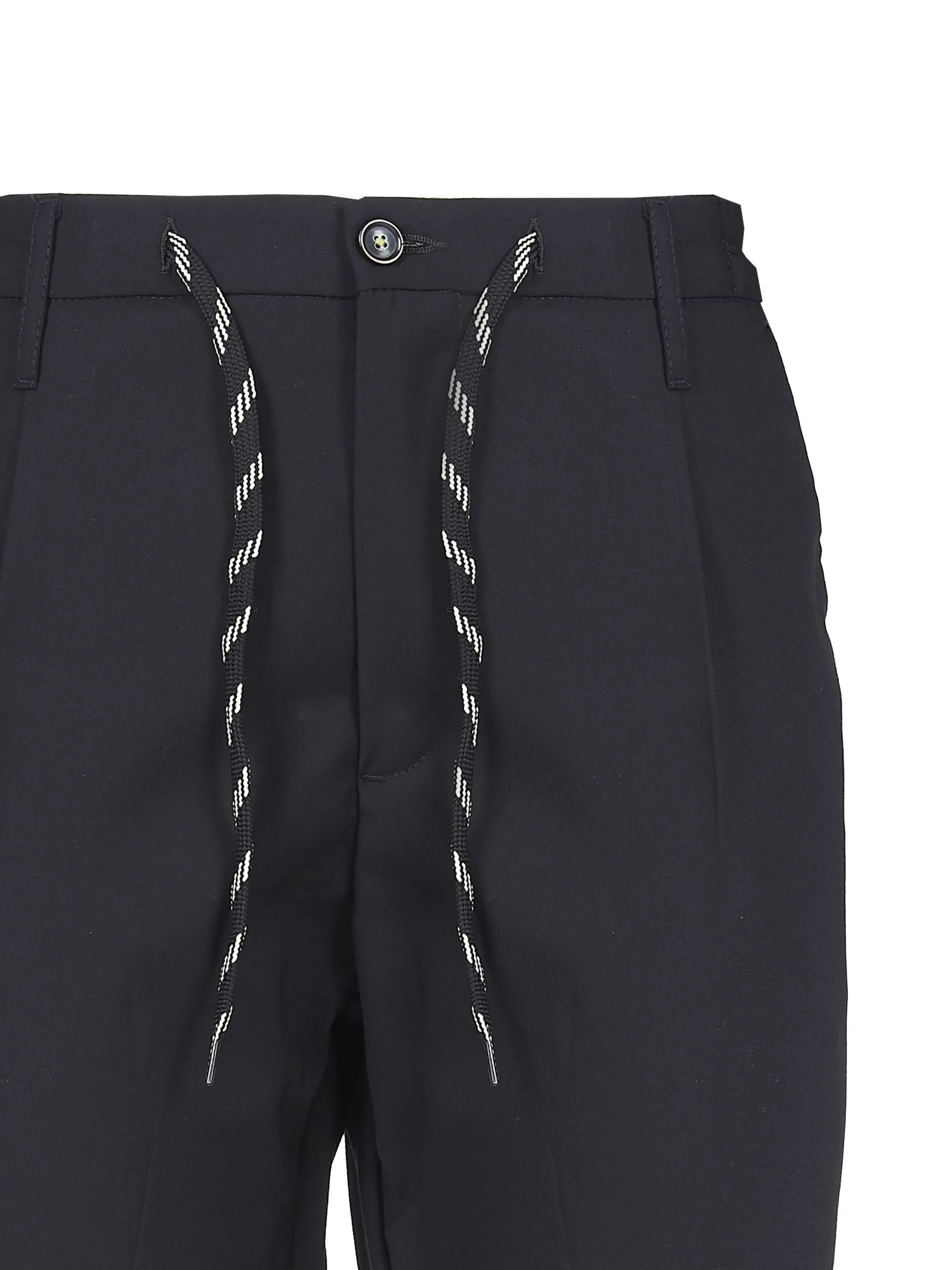 PANTALONE NERO CON COULISSE REGOLABILE