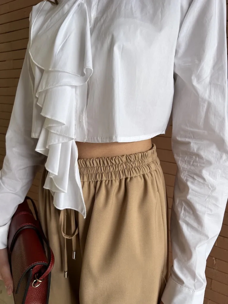 Pantalone palazzo con coulisse – Vicolo