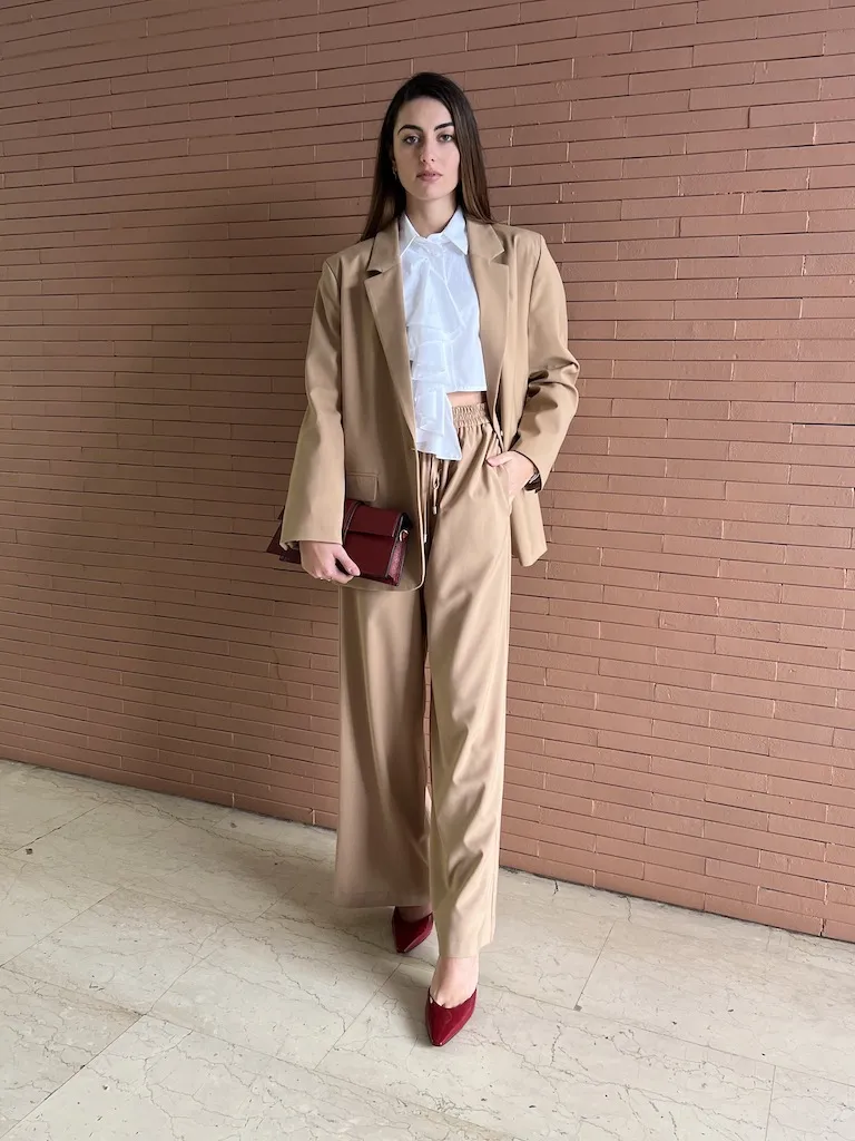 Pantalone palazzo con coulisse – Vicolo