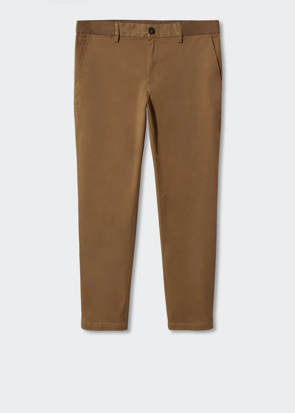 Pantaloni cotone tapered crop