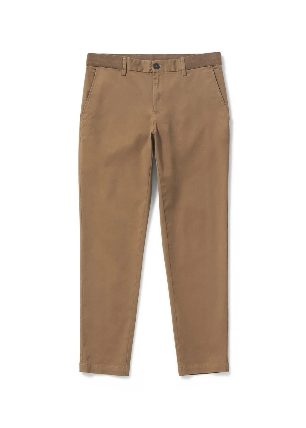 Pantaloni cotone tapered crop