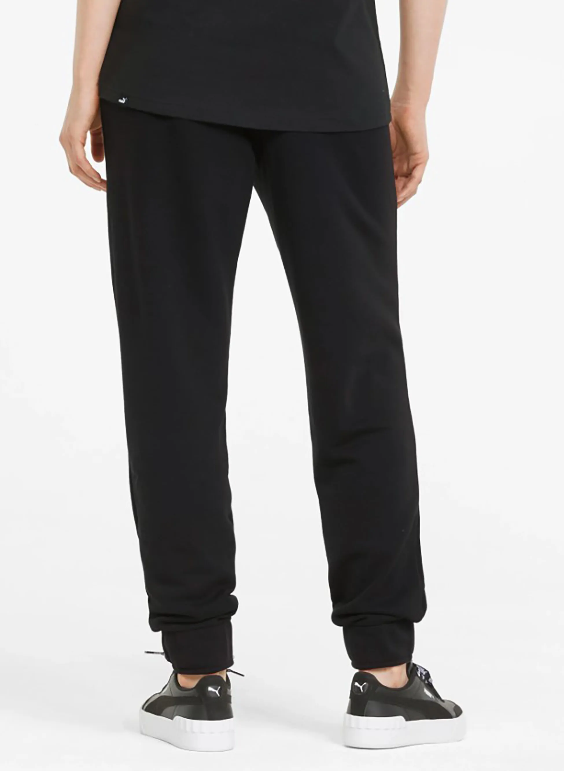 pantaloni essentials+ ricamati