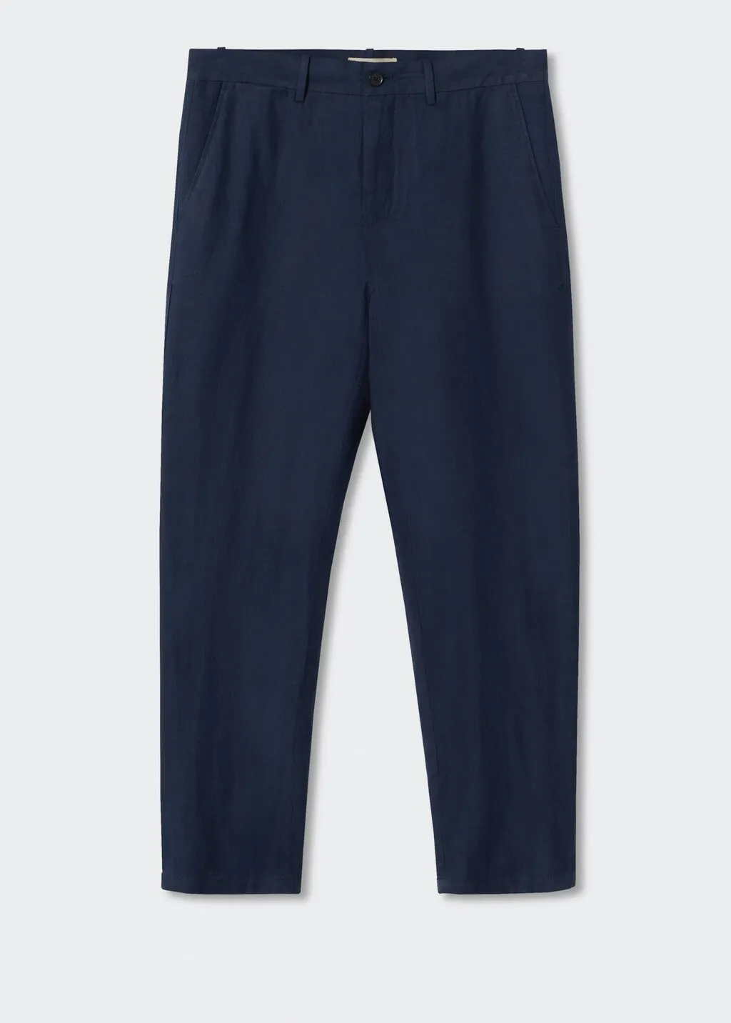 Pantaloni lino slim fit