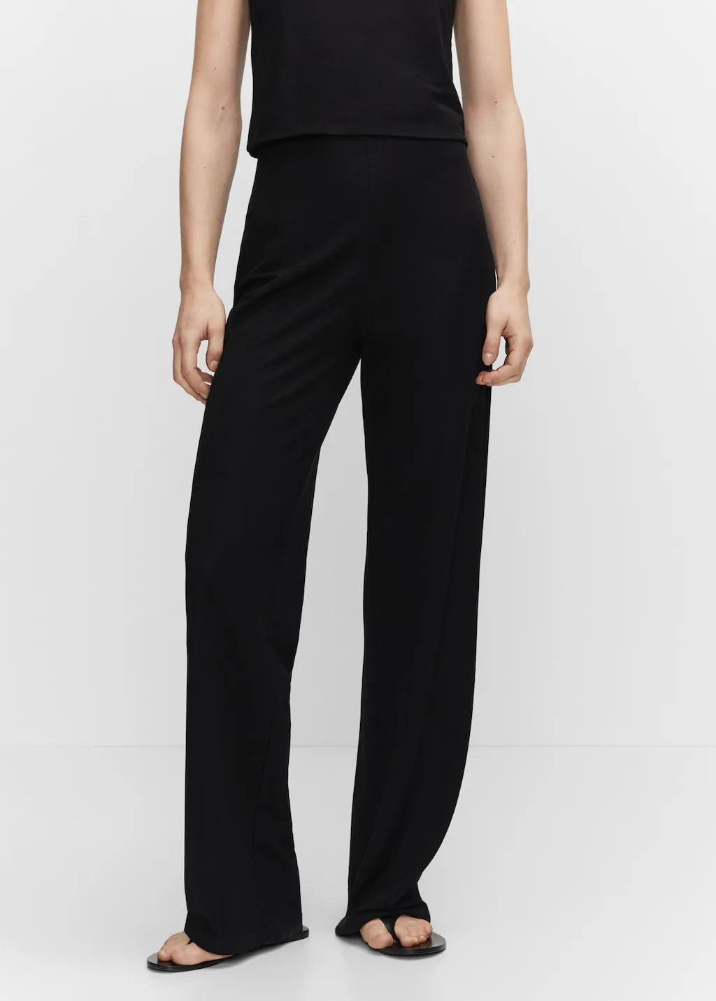 Pantaloni maglia wideleg