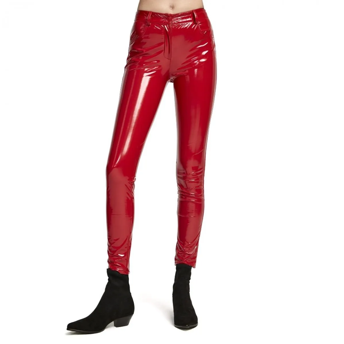 Pantaloni Skinny Susan, Rosso