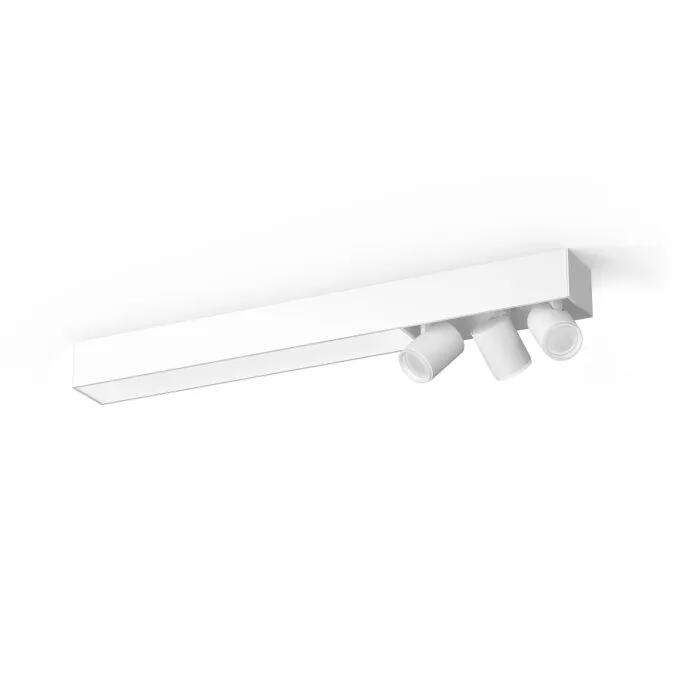 Philips HUE Centris Plafoniera LED Bianco, 3-Luci, Cambia colore