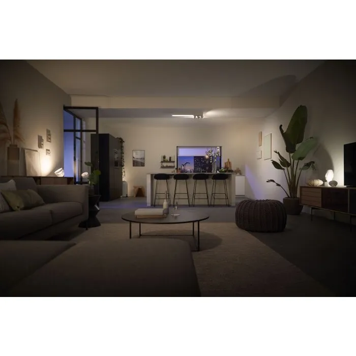 Philips HUE Centris Plafoniera LED Bianco, 3-Luci, Cambia colore