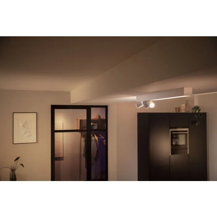 Philips HUE Centris Plafoniera LED Bianco, 3-Luci, Cambia colore