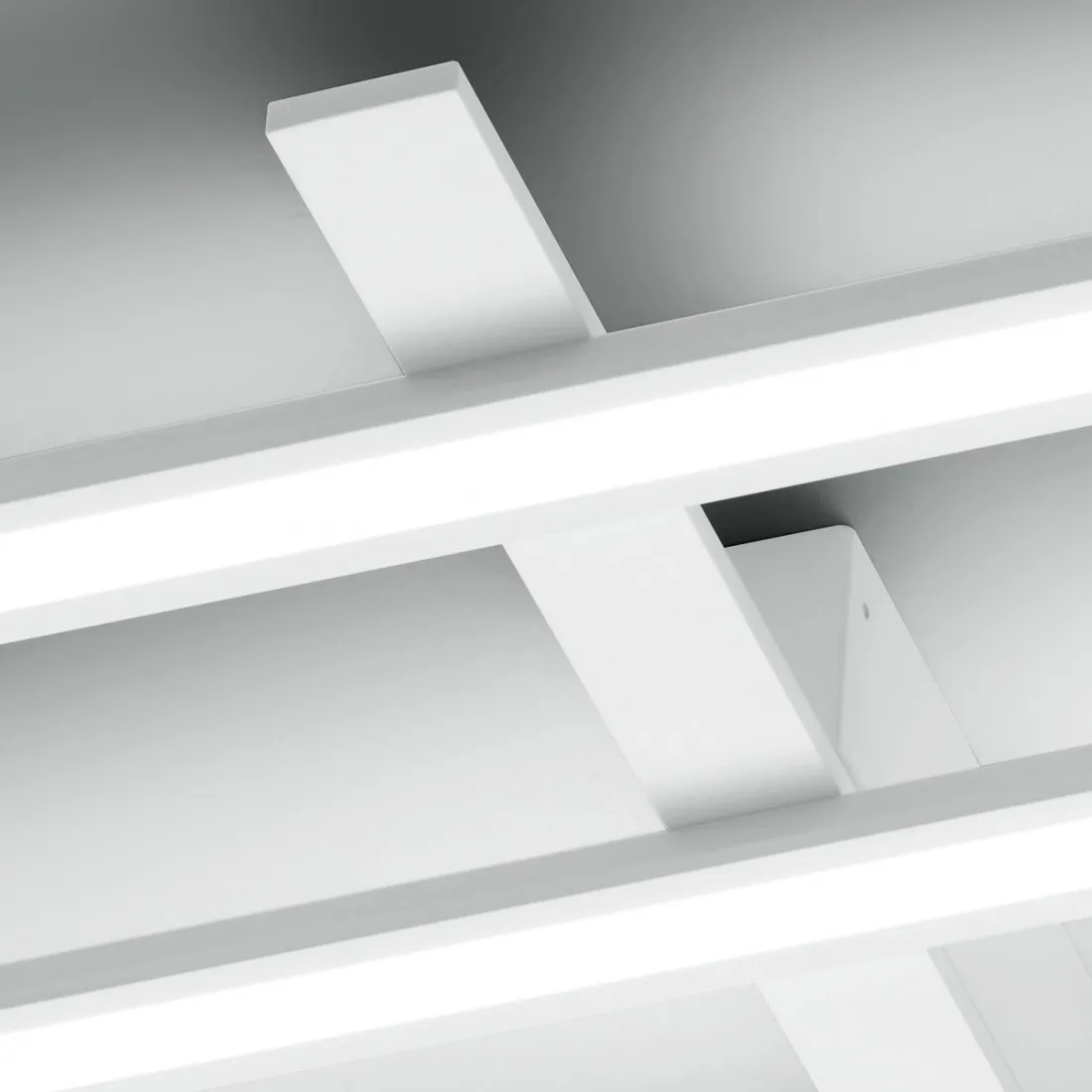 Plafoniera Giarnieri REVIEW PM 33.8W 4056LM 3000°K dimmerabile alluminio lampada parete soffitto luce diretta